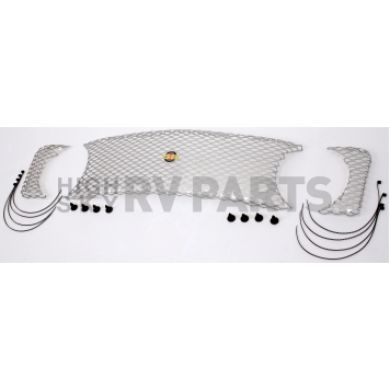 Street Scene Grille Insert - Mesh Aluminum Silver Satin - 95077932-2