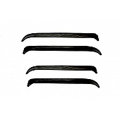 Auto Ventshade (AVS) Rainguard - Black Steel Set Of 4 - 34138