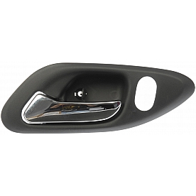 Help! By Dorman Interior Door Handle - Lever Plastic Gray Housing With Silver Lever Single - 81455