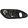 Help! By Dorman Interior Door Handle - Lever Plastic Gray Housing With Silver Lever Single - 81455