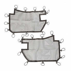 Rugged Ridge Door Panel Insert - Nylon Black For Tubular Door - 1357950