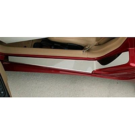 American Car Craft Door Sill Protector - Stainless Steel  Polished Set Of 2 - 031011
