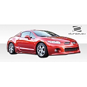 Extreme Dimensions Side Skirt - Primered Fiberglass Reinforced Plastic Black Set of 2 - 102273