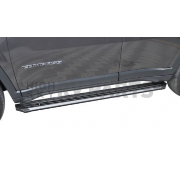 Romik USA Running Board Polished Aluminum Stationary - 31315418-1