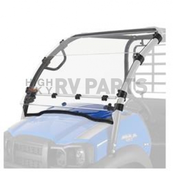 Kolpin Windshield - Full Stainless Steel Black - 2512