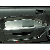 American Car Craft Door Panel Insert - Brushed Silver For Interior Door - 271003