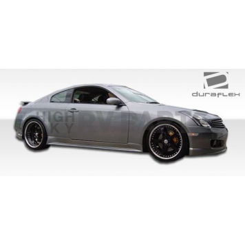 Extreme Dimensions Side Skirt - Primered Fiberglass Reinforced Plastic Black Set of 2 - 102293