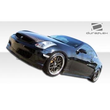 Extreme Dimensions Side Skirt - Primered Fiberglass Reinforced Plastic Black Set of 2 - 102293-2