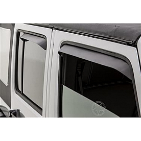 Auto Ventshade (AVS) Rainguard - Black Acrylic Set Of 4 - 34918