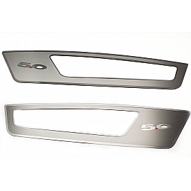 American Car Craft Door Panel Insert - Brushed Silver For Lower Half Door - 271036