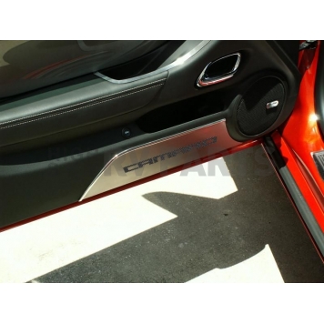 American Car Craft Door Panel Insert - Brushed Black For Lower Half Door - 101027BLK-1