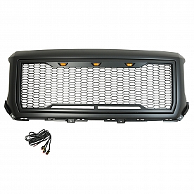 Paramount Automotive Grille - Matte ABS Plastic - 410192MB