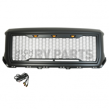 Paramount Automotive Grille - Matte ABS Plastic - 410192MB
