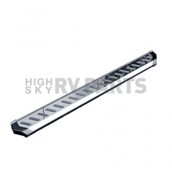 Romik USA Running Board Polished Aluminum Stationary - 31617418