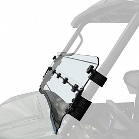 Kolpin Windshield - Half-Folding Polycarbonate Clear - 2522