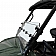 Kolpin Windshield - Half-Folding Polycarbonate Clear - 2522