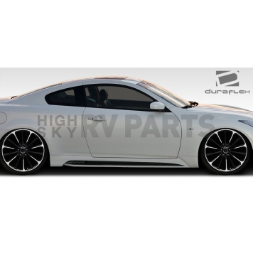 Extreme Dimensions Side Skirt - Primered Fiberglass Reinforced Plastic Black Set of 2 - 108239