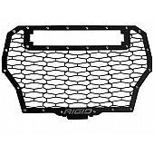 Rigid Lighting Grille Insert - Mesh  Black Powder Coated Stainless Steel - 41641