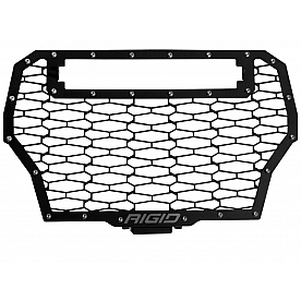 Rigid Lighting Grille Insert - Mesh  Black Powder Coated Stainless Steel - 41641