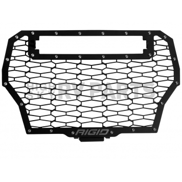 Rigid Lighting Grille Insert - Mesh  Black Powder Coated Stainless Steel - 41641