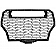 Rigid Lighting Grille Insert - Mesh  Black Powder Coated Stainless Steel - 41641