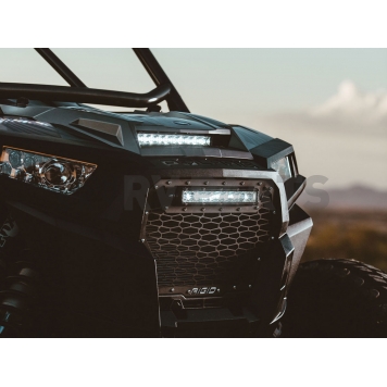 Rigid Lighting Grille Insert - Mesh  Black Powder Coated Stainless Steel - 41641-1