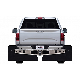 ACCESS Covers Mud Flap -  Black Smooth Milled Set Of 2 - A10400713