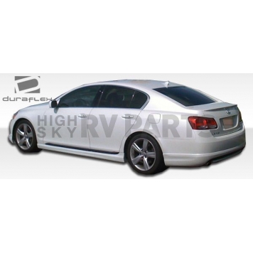 Extreme Dimensions Side Skirt - Primered Fiberglass Reinforced Plastic Black Set of 2 - 104927