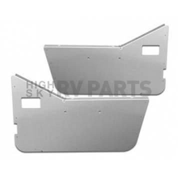 Warrior Products Door Panel Insert - Aluminum Silver For Lower Half Door - 60755