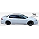 Extreme Dimensions Side Skirt - Primered Fiberglass Reinforced Plastic Black Set of 2 - 104905