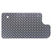 Warrior Products Door Panel Insert - Aluminum Silver For Full Or Half Door - 90450
