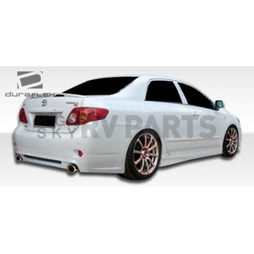 Extreme Dimensions Side Skirt - Primered Fiberglass Reinforced Plastic Black Set of 2 - 104504-1