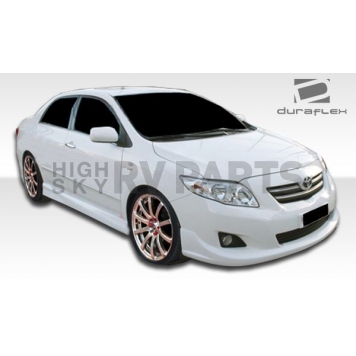 Extreme Dimensions Side Skirt - Primered Fiberglass Reinforced Plastic Black Set of 2 - 104504-2