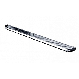 Romik USA Running Board Polished Steel Stationary - 33014418