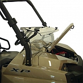 Kolpin Windshield - Half-Folding Polycarbonate Clear - 2600