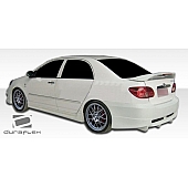 Extreme Dimensions Side Skirt - Primered Fiberglass Reinforced Plastic Black Set of 2 - 104507