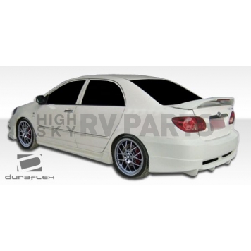 Extreme Dimensions Side Skirt - Primered Fiberglass Reinforced Plastic Black Set of 2 - 104507