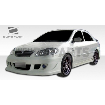 Extreme Dimensions Side Skirt - Primered Fiberglass Reinforced Plastic Black Set of 2 - 104507-1