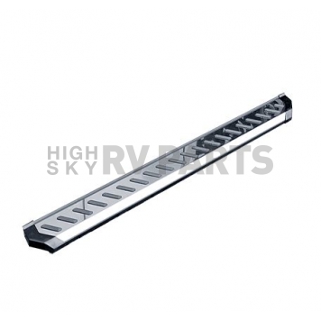 Romik USA Running Board Polished Steel Stationary - 34002418