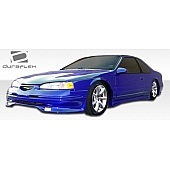 Extreme Dimensions Side Skirt - Primered Fiberglass Reinforced Plastic Black Set of 2 - 104376