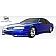Extreme Dimensions Side Skirt - Primered Fiberglass Reinforced Plastic Black Set of 2 - 104376