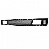 Paramount Automotive Bumper Grille Insert Wire Mesh Powder Coated Black Stainless Steel - 460725