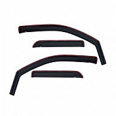 Westin Automotive Rainguard - Smoke Gloss Acrylic Set Of 4 - 7239499