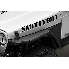 Smittybilt Fender Black Steel Powder Coated Set Of 2 - 76862