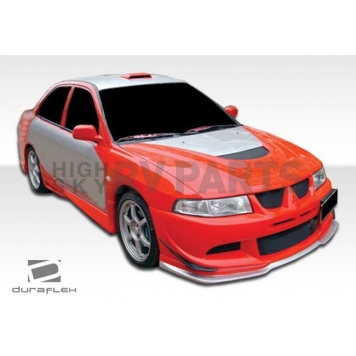Extreme Dimensions Side Skirt - Primered Fiberglass Reinforced Plastic Black Set of 2 - 104468-1