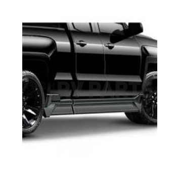 Air Design Side Skirt - Satin ABS Plastic Black - GM24A133