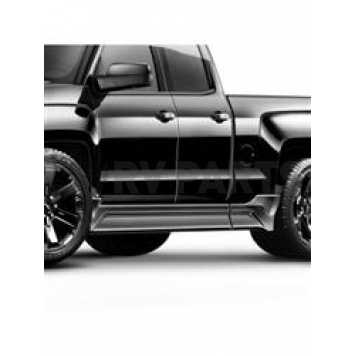 Air Design Side Skirt - Satin ABS Plastic Black - GM24A134