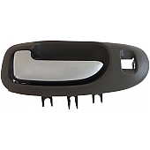 Help! By Dorman Interior Door Handle - Plastic Taupe Housing With Silver Lever Single - 93283