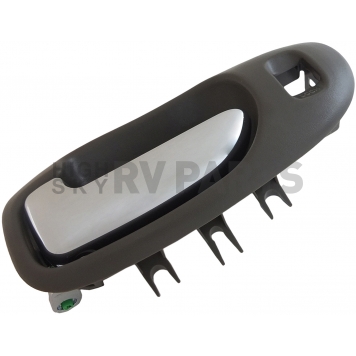 Help! By Dorman Interior Door Handle - Plastic Taupe Housing With Silver Lever Single - 93283-2
