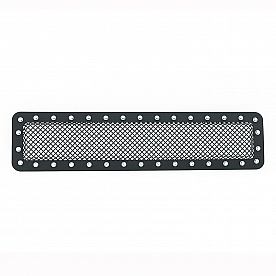 Paramount Automotive Bumper Grille Insert Mesh Powder Coated Black Stainless Steel - 460746